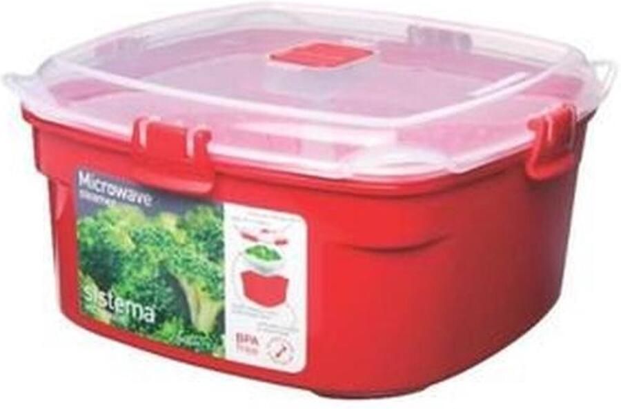 Stoomboot voor Magnetron 2.4L Perfect voor Gezond Stomen