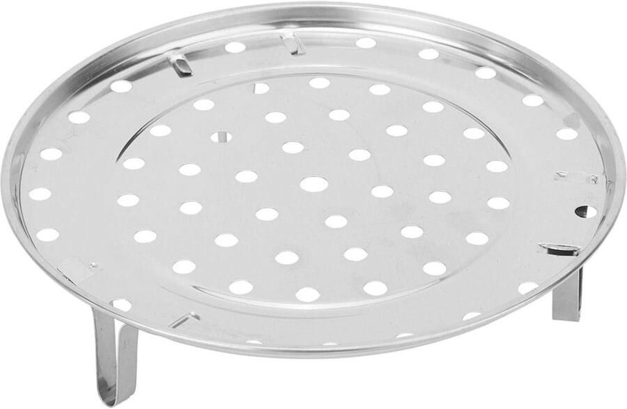 Stoombootrek RVS Stoommand Koken Stomen Afneembare poten 102 inch Zilver