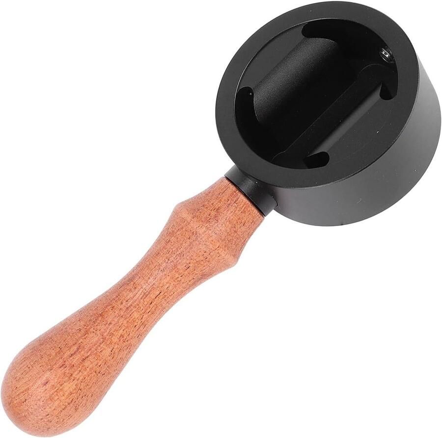 Stoomhendel Koffiemachine Koffiezetapparaat Hendel Koffie Maken Verbeterde Ergonomie 12.7 x 4.88 cm Zwart