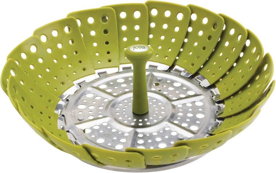 Stoominzet Groen Keuken Stomer Gezond Koken Vaatwasmachinebestendig Medium Groen