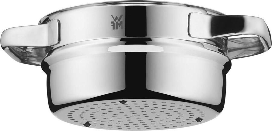 Stoominzet Groente Stoomkoker Aardappel Gezond Koken Cromargan Roestvrij Staal 16.5 cm Diameter Zilver