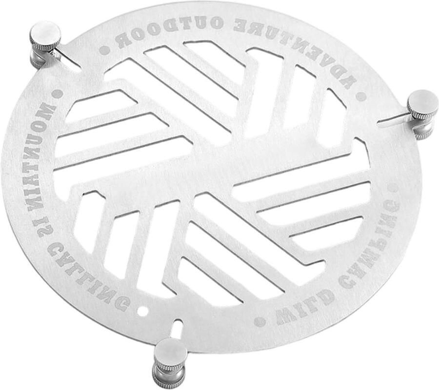 Stoominzet Pan RVS Grill Koken & Grillen Hittebestendig Ontwerp 15.5 x 14.5 cm Zilver
