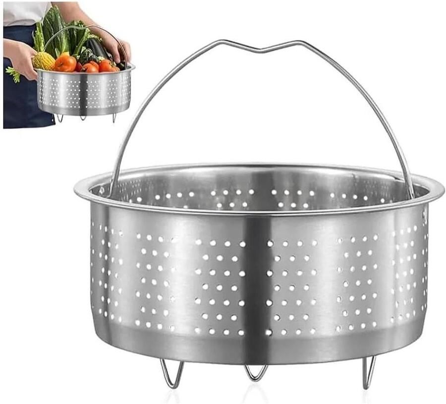 Stoominzet Pan Stoommand Gezond Koken Universeel Formaat 20cm Diameter