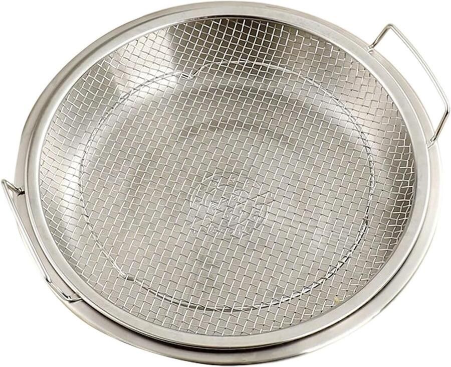 Stoommand Keuken Roestvrij Staal Gezond Koken Vaatwasserbestendig Maten Zilverkleurig