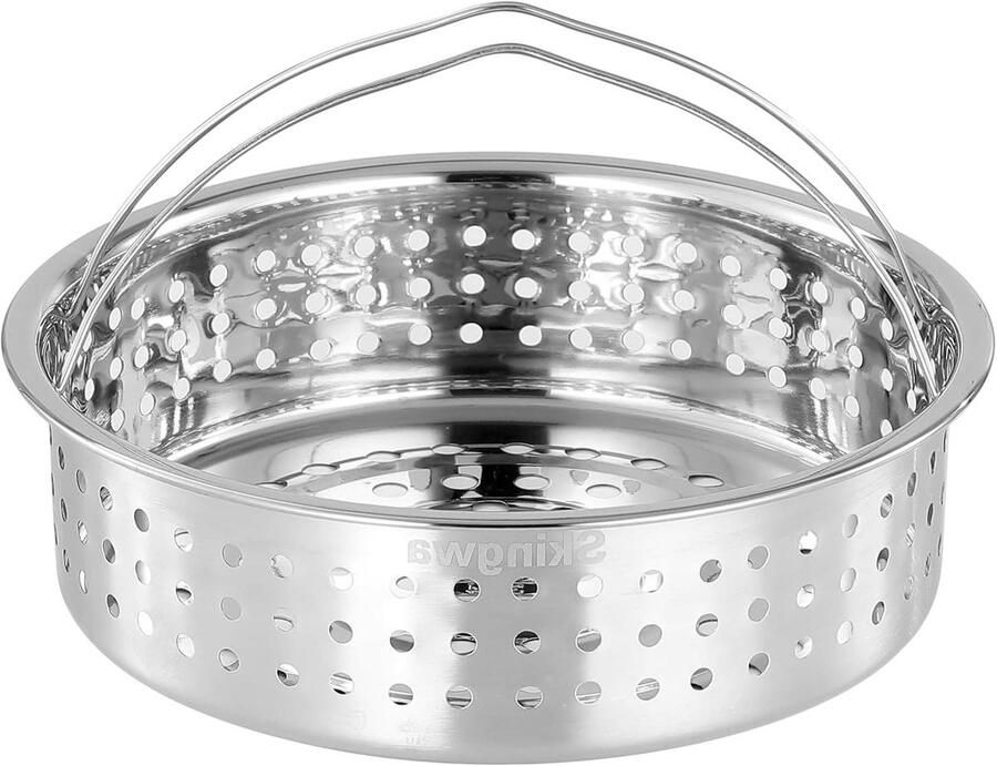 Stoomboot Steamer mand Gezond Koken Food-grade staal 68 liter pot Zilver