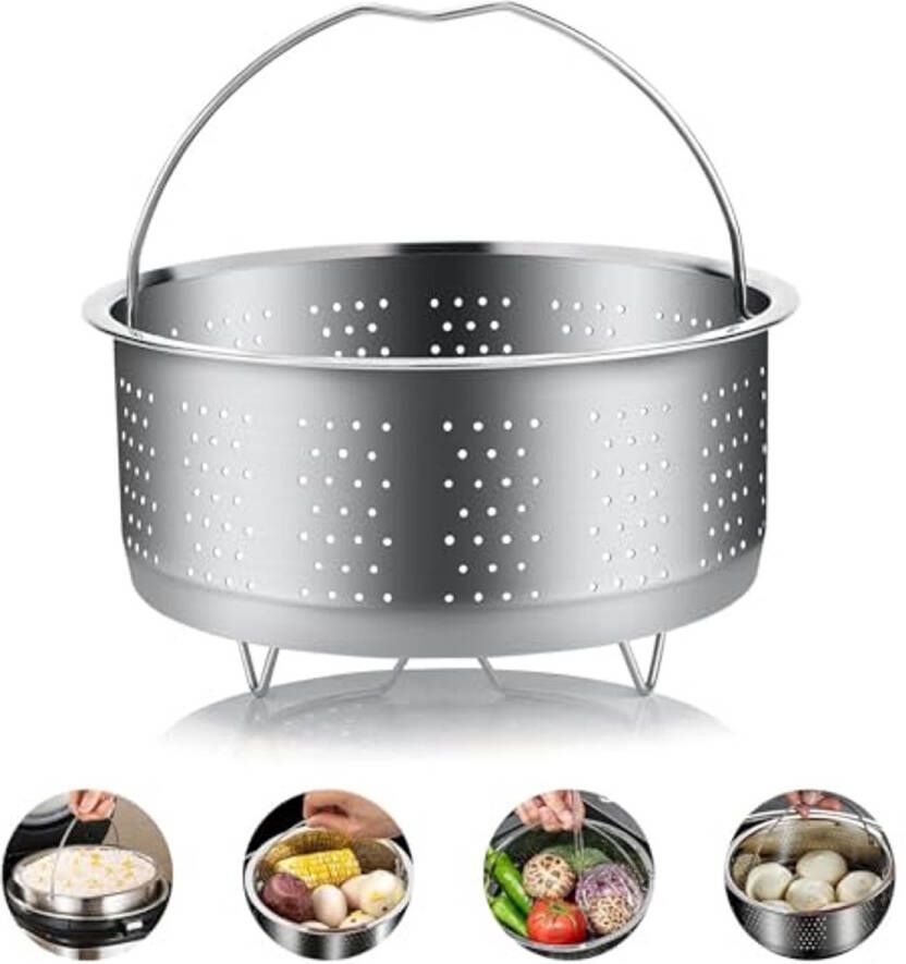 Stoominzet voor Kookpannen 20 cm Roestvrij Staal 304