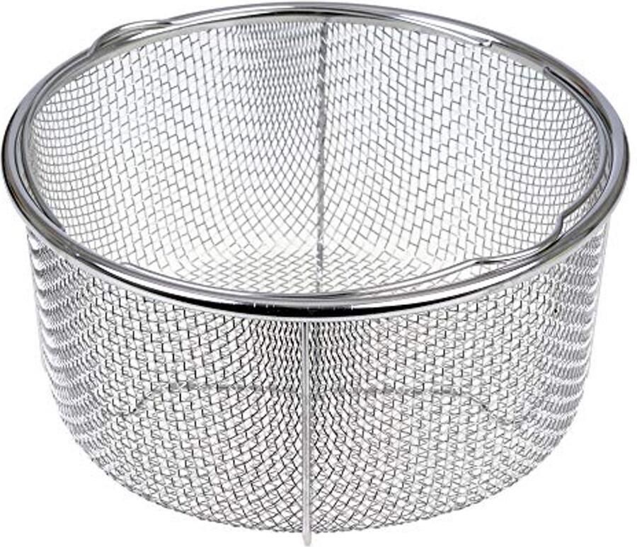 Stoominzet voor Kookpannen Ø 21 cm Roestvrij Staal Stoominzetmand voor Zacht Stomen