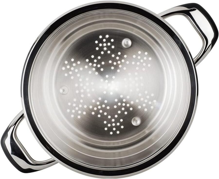 Stoominzetstuk voor Pannenset Inox 20 cm