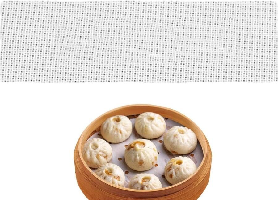 Stoomkoker Coating Droogmat Gezond Koken Gelijkmatige Stoomcirculatie 33 x 53 cm Wit