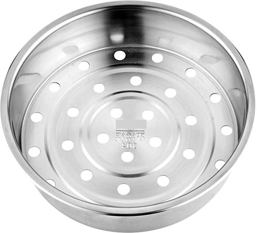 Stoomkoker Roestvrij Staal Stoommand Stoompan Gezond Koken Vaatwasmachinebestendig 20 cm Zilver