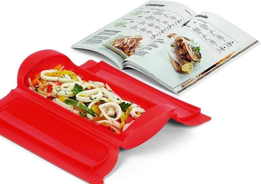 Stoomkoker Set voor 1 tot 2 Personen met Receptenboek