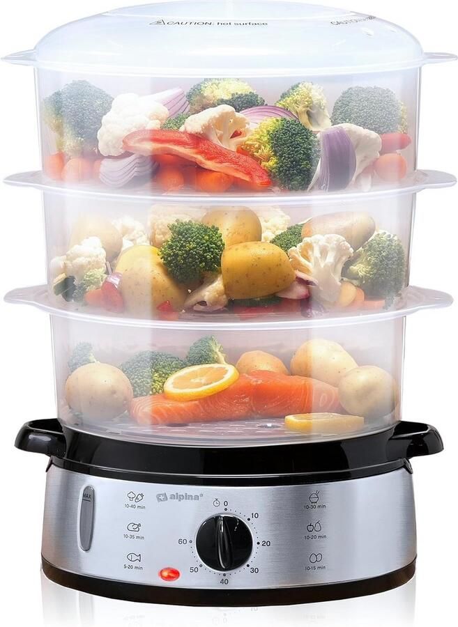Stoomkoker Stoompan Stoompot Steamer Set