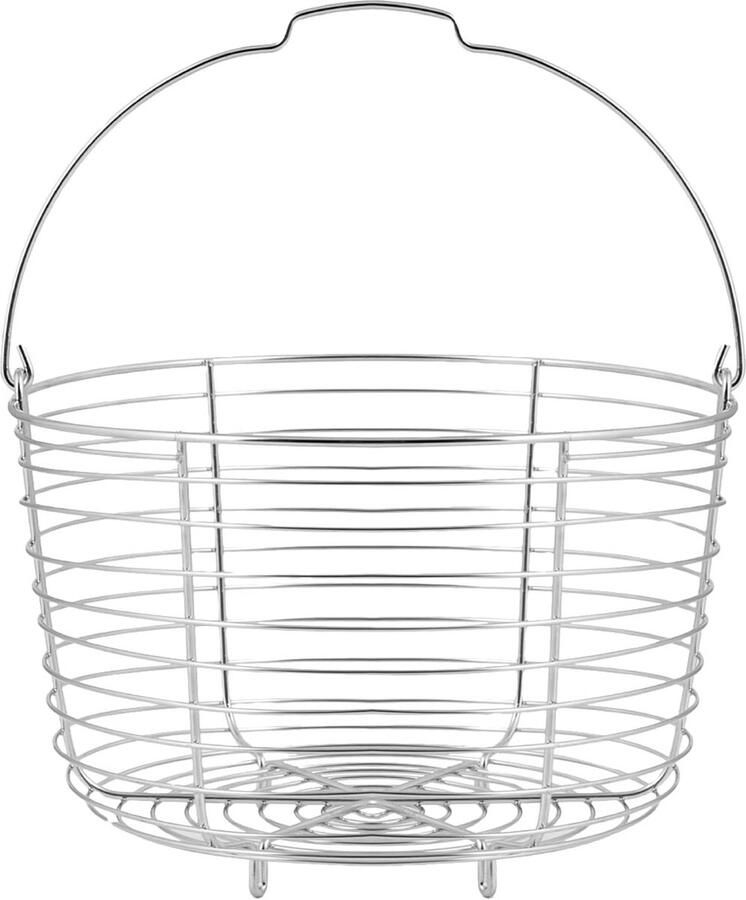 Stoommand 19 cm roestvrij staal stoomkoker voor gezond koken