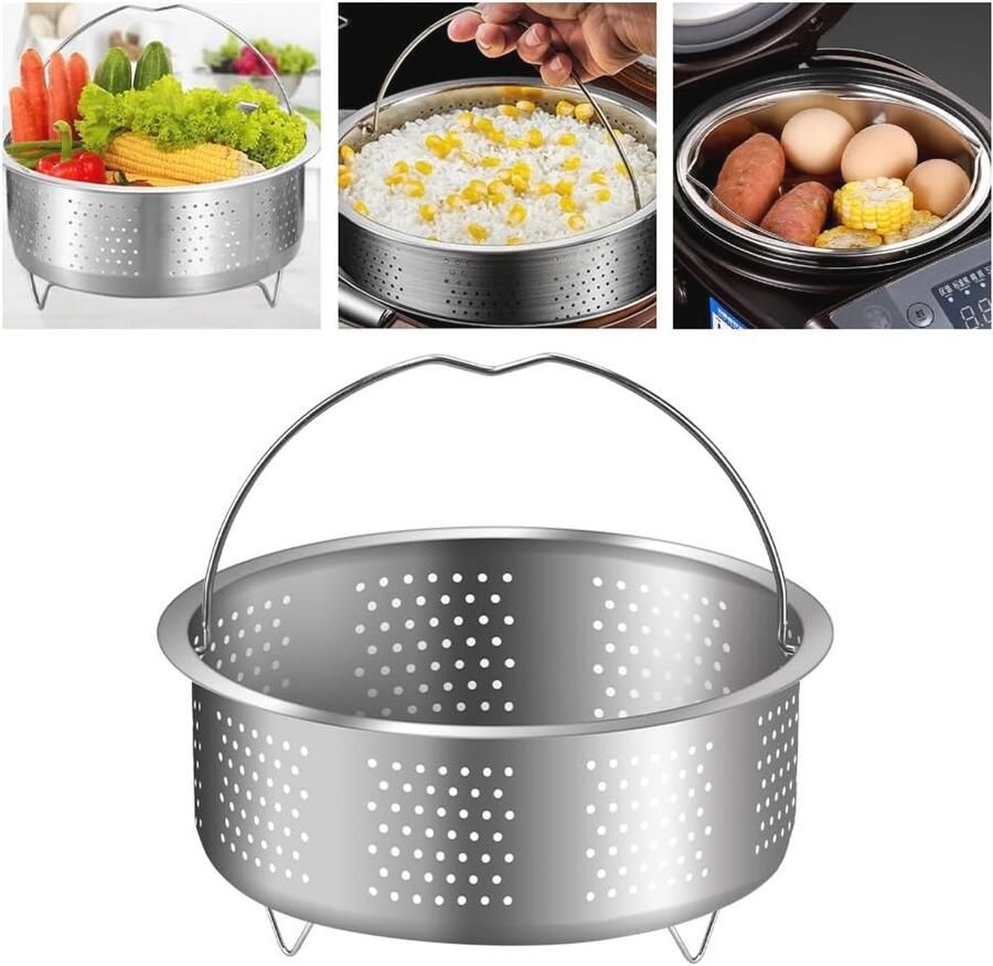 Stoommand 20 cm van roestvrij staal