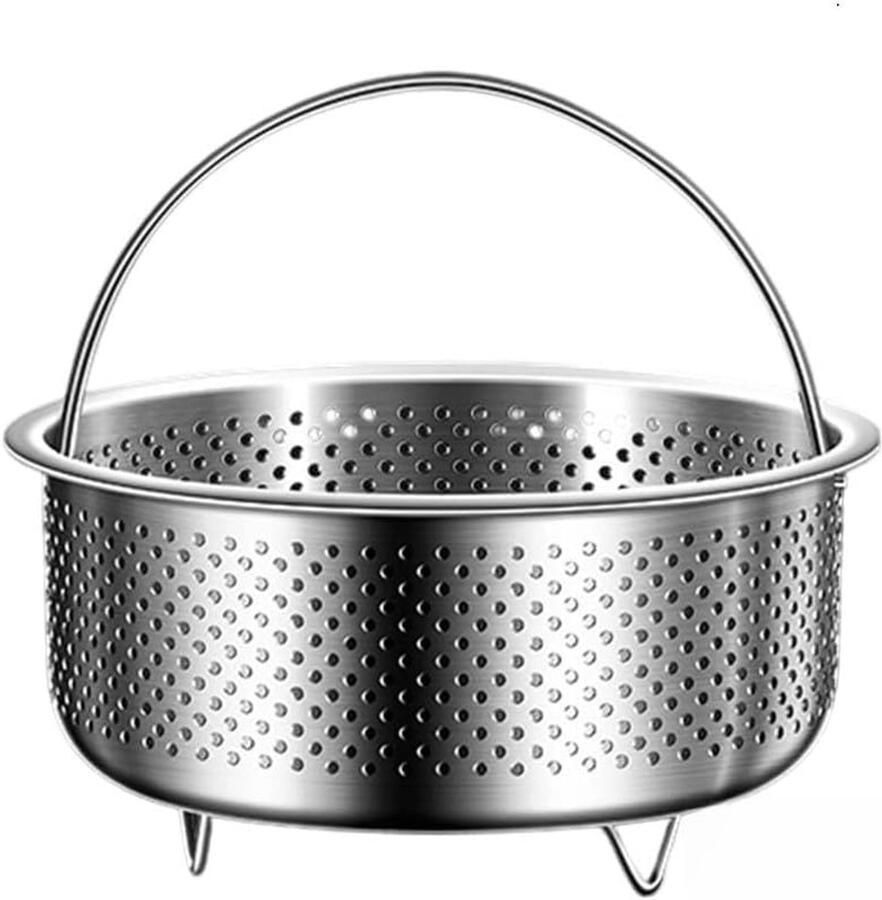 Stoommand Groenten Stoomkom Keuken Gezond Koken Gelijkmatige Stoomcirculatie 14 x 14 x 8 cm Zilver