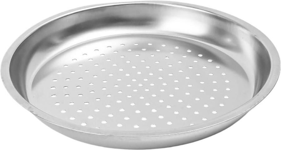 Stoommand Keuken Accessoire Gezond Koken Roestvrij Staal 34 cm Zilverkleurig