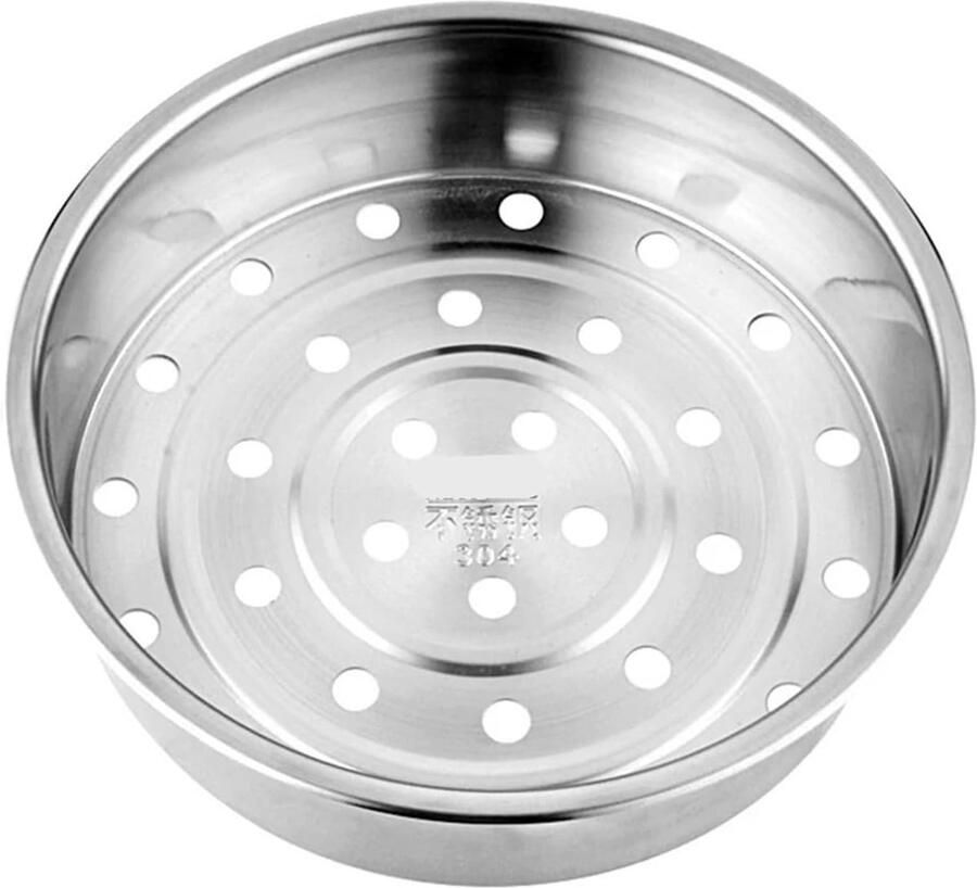 Stoommand Keuken Stoomrooster Stoompan Gezond Koken Verdikt Roestvrij Staal 304 225 cm Doorsnede Zilverkleurig