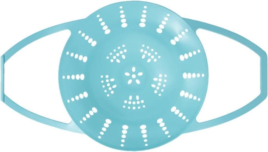 Stoommand Keukenmand Gezond Koken Hittebestendig Silicone 35 cm Blauw