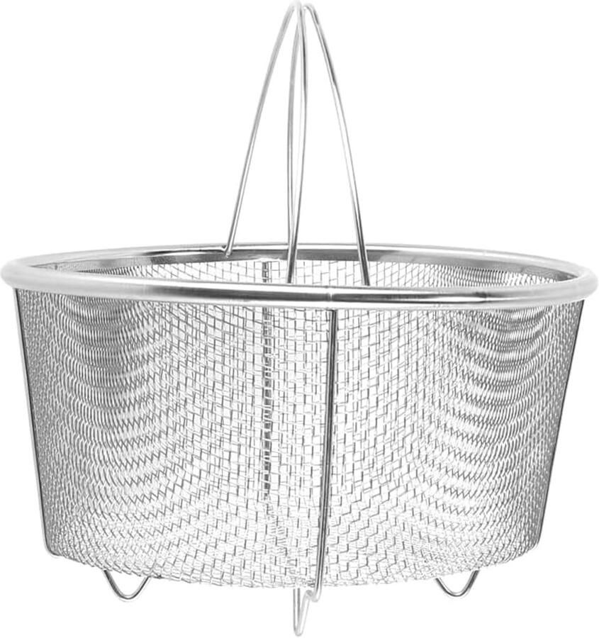 Stoommand Kookmand Afvoer Gezond Koken Duurzaam Roestvrij Staal 20cm Diameter