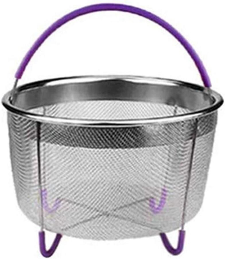 Stoommand Kookmand Gezond Koken Met Handgreep 6 Qt Groen