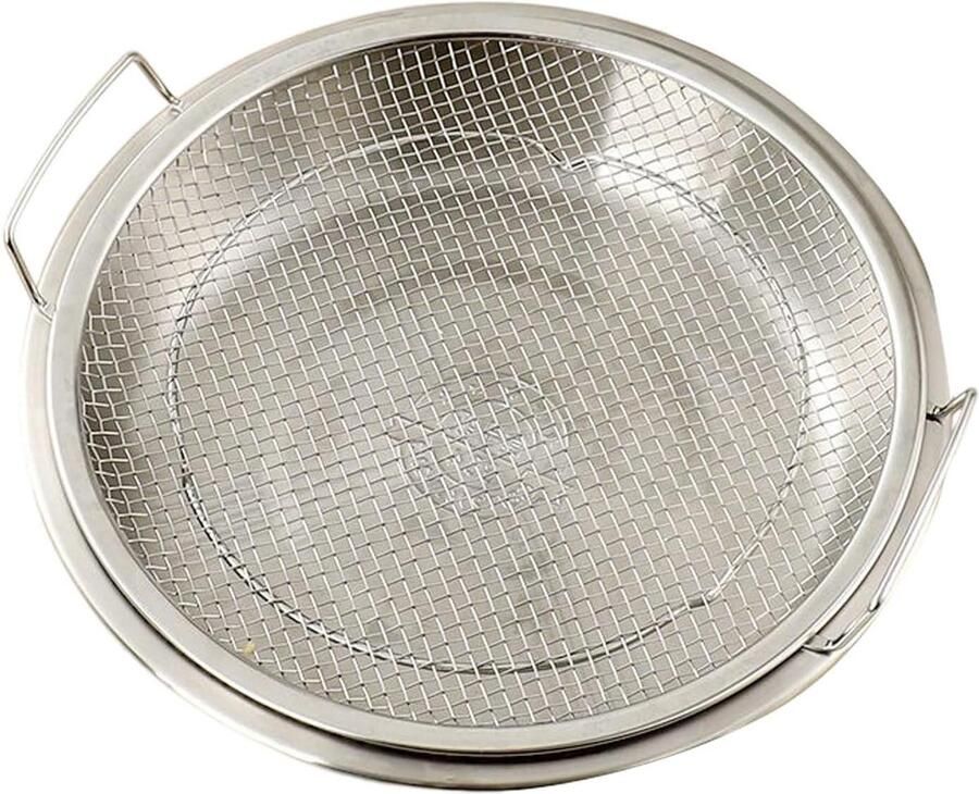 Stoommand RVS Keukenmand Stomer Gezond Koken Uitbreidbaar Ontwerp 26 cm Zilver