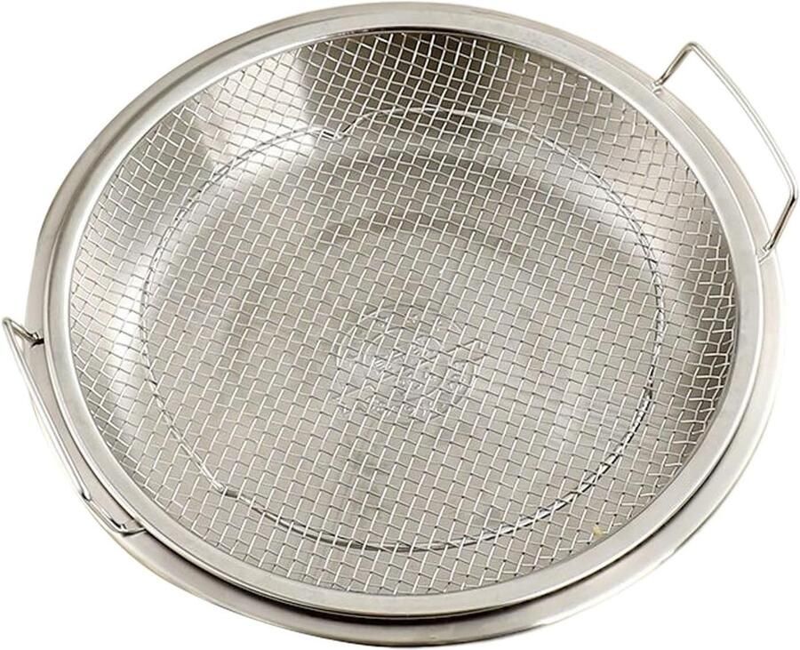 Stoommand Kookmand Vergiet Gezond Koken Roestvrij Staal 22 cm Zilver