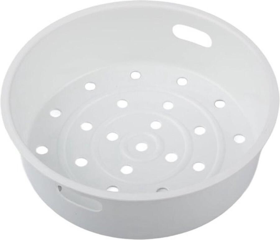 Stoommand Kunststof Keuken Stomer Gezond Koken Hittebestendig Materiaal 20 cm Diameter Grijs