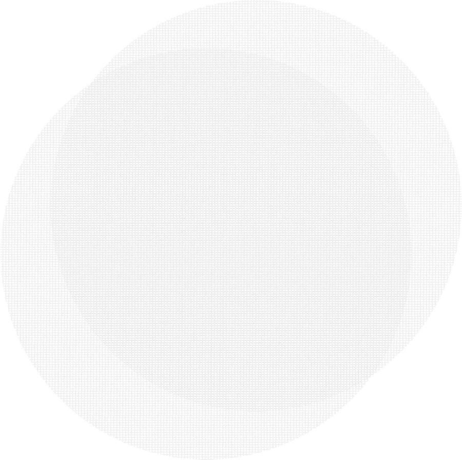 Stoommand Liners Ronde Matten Gezond Koken Non-stick Siliconen 34 cm Diameter Wit