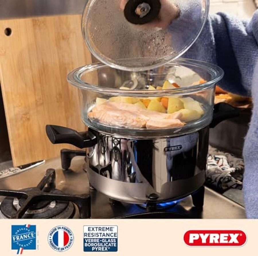 Stoommand met Deksel Gezond Koken met Stoom - Foto 3