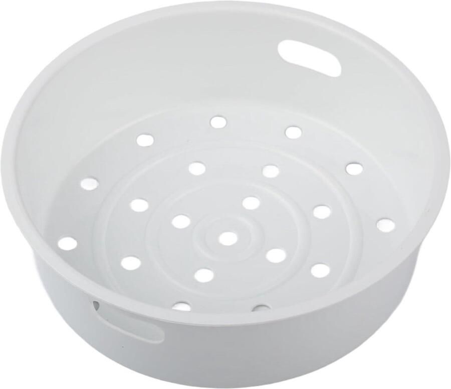 Stoommand Kunststof Keuken Stomer Gezond Koken Hittebestendig Materiaal 20 cm Diameter Grijs