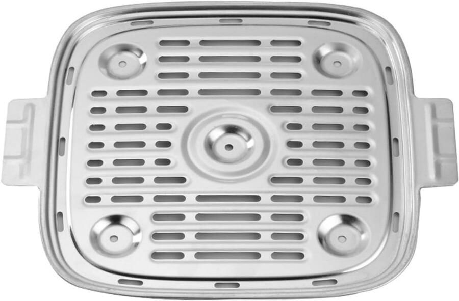 Stoommand Roestvrij Staal Stoominzet Koken Gezonde Maaltijden Microperforaties Voorkomen 24cm Diameter