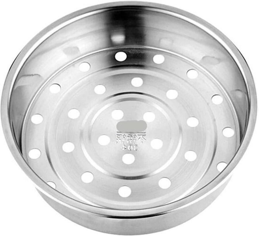 Roestvrijstalen stoompan Rijstkoker accessoire Gezond koken Veelzijdige kookmethode 225 cm Zilver