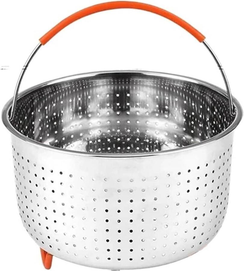 Stoommand Roestvrijstaal Stoompan Keuken Gezond Koken Vaatwasserbestendig 3 6 8 Liter Zilver