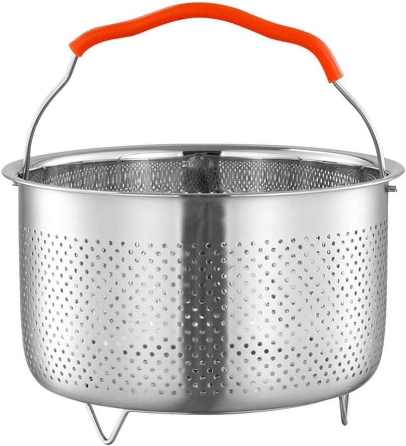 Stoommand RVS 3.5L Inzet Zeef voor Snelkookpan en Kookpan