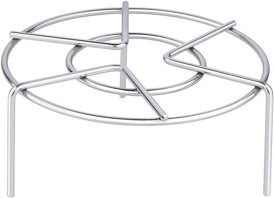 Stoommand RVS Drukpan Accessoire Gezond Koken Hittebestendig Materiaal Universeel Zilverkleurig
