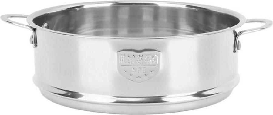 Stoommand RVS Keuken stomer Gezond koken Dubbele oor handvatten 193 x 65 cm Zilver