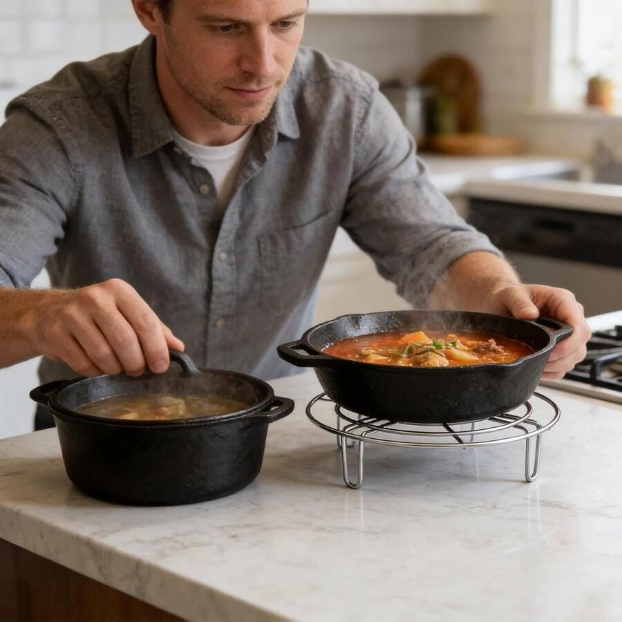 Stoommand RVS Koelrek Bakrek Gezond Koken Voedselveilig Roestvrij Staal 27.5 cm Zilver