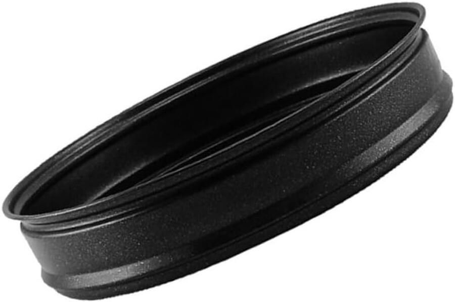 Stoommand RVS Kookaccessoire Keuken Gezond Koken Compact Ontwerp 32cm Diameter Zwart