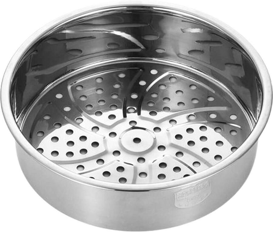 Stoommand RVS Stoominzet Gezond Koken Voedselveilig Materiaal 22.5 cm Zilverkleurig