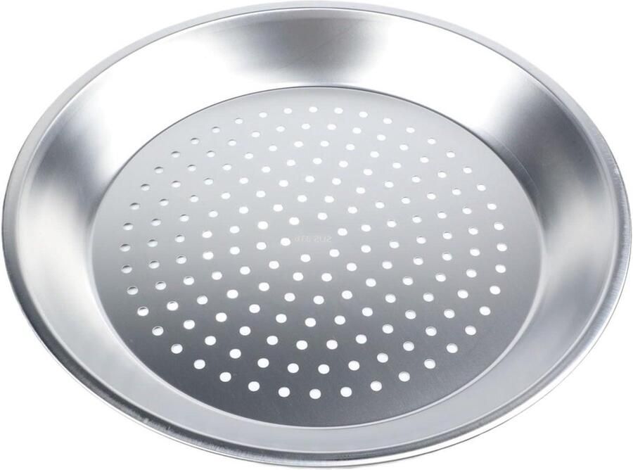 Stoommand RVS Stoominzet Pan Gezond Koken Dichte Gaten 36 cm Zilver
