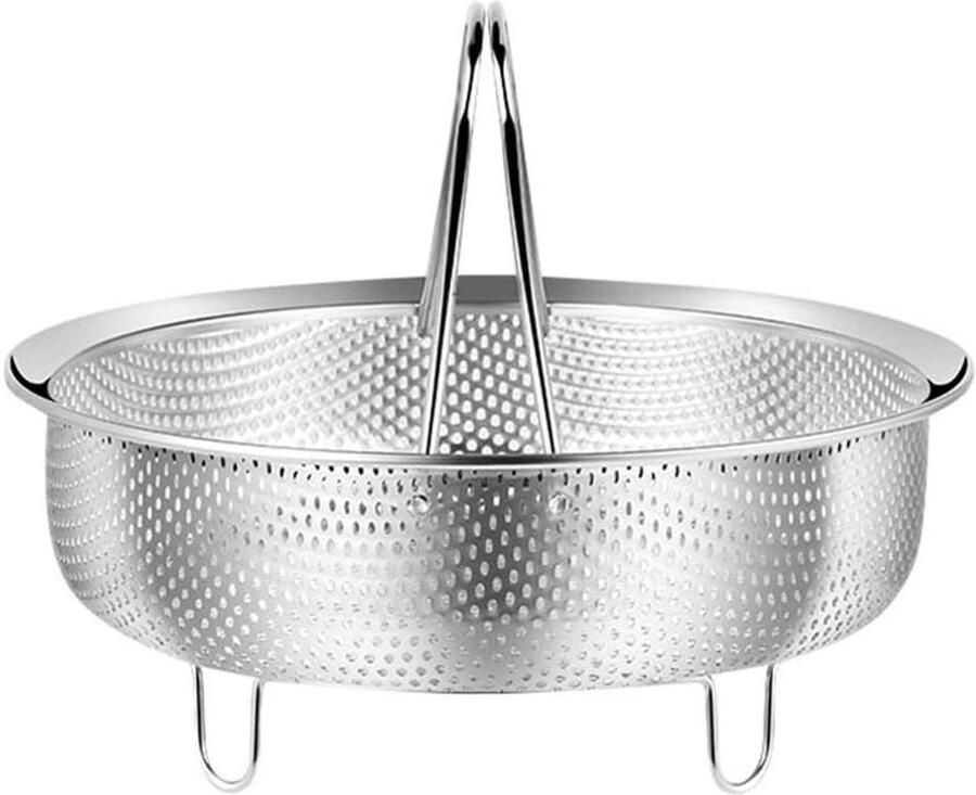 Stoommand RVS Stoominzet Pan Gezond Koken Voedselveilig Materiaal 14 cm Zilverkleurig