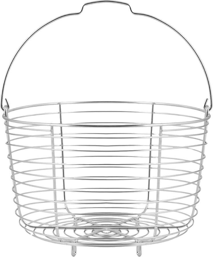 Stoommand RVS Stoomkoker accessoire Gezond Koken Krasbestendig 19 cm diameter Zilverkleurig