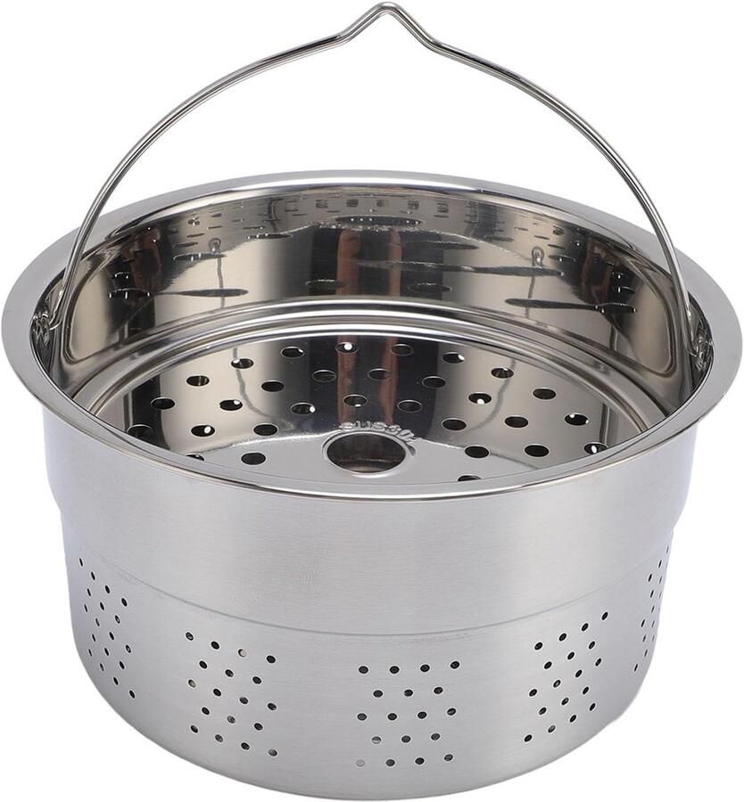 Stoommand Stoominzet Gezond Koken Roestvrij Staal 17x9cm