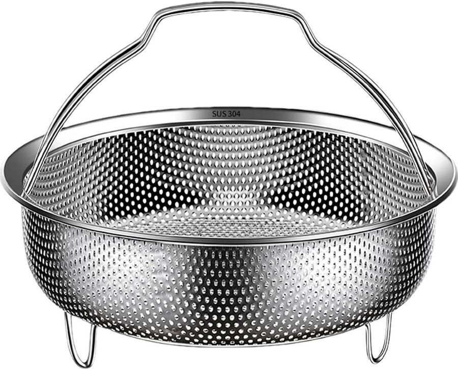 Stoommand voor Groenten en Rijst met Handvat Universele Stoominzet voor Kookpannen