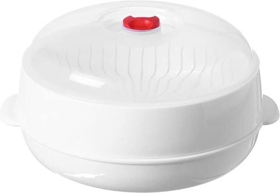 Stoommand voor magnetron Snelle stomer Gezond koken Praktisch ontwerp 25 x 12.5 cm
