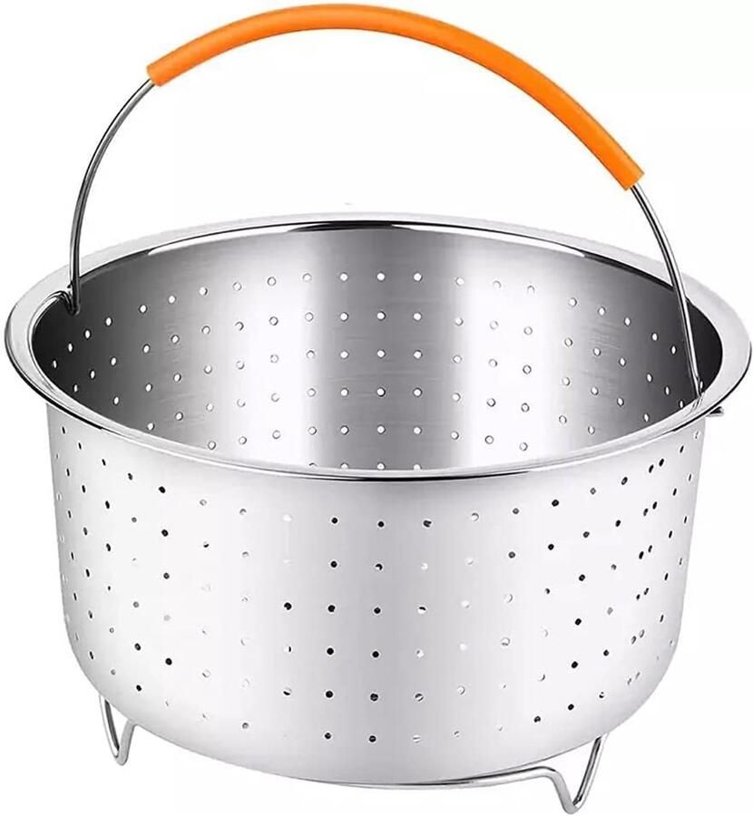 Stoommand voor Snelkookpan Perfect voor Groenten Eieren en Fruit Met Siliconen Handgreep