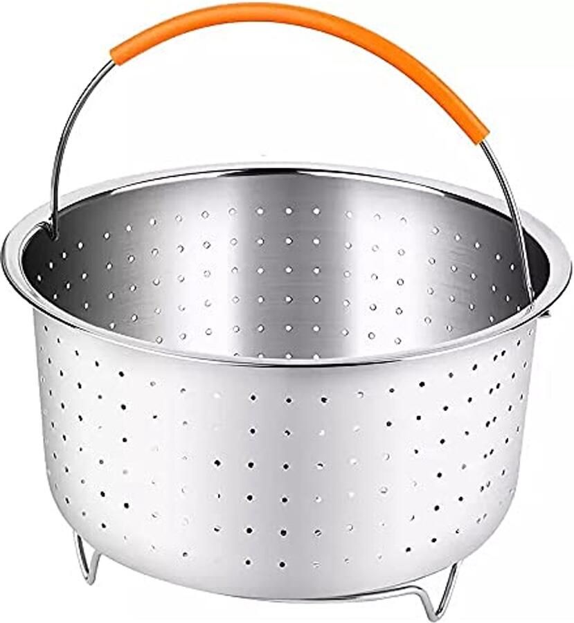 Stoommand voor Snelkookpan Perfect voor Groenten Eieren en Fruit Met Siliconen Handgreep