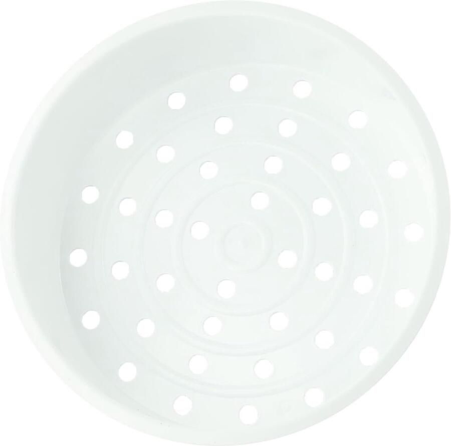 Stoommandje Keuken Stoominzet Kookpan Gezond Koken Hittebestendig Plastic 20 cm Grijs