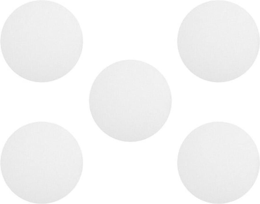 Stoommatten Siliconen Antiaanbak Pads Dim Sum Bereiden Herbruikbaar 30x30cm Wit