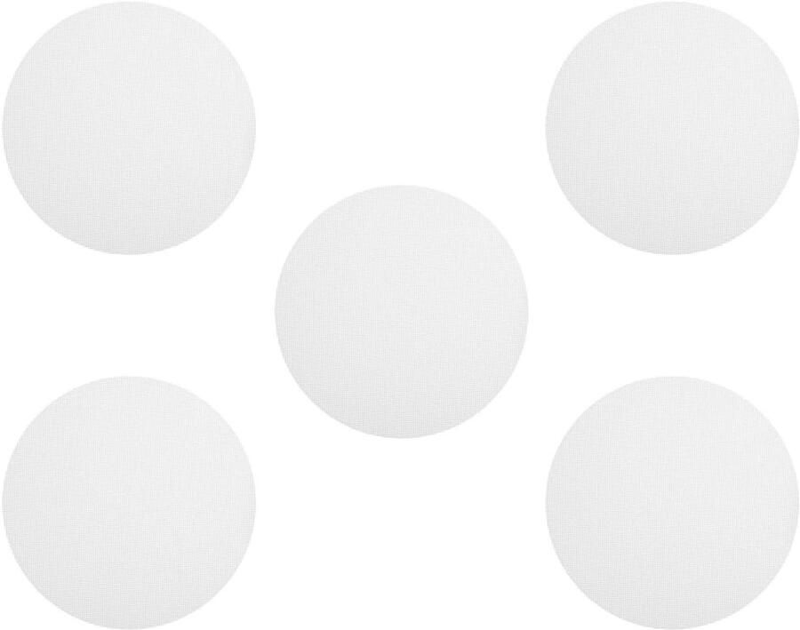 Stoommatten Siliconen Antiaanbak Pads Dim Sum Bereiden Herbruikbaar 30x30cm Wit